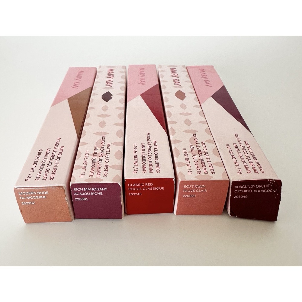 (Lot Of 5 Shades) MARY KAY MATTE LIQUID LIPSTICK NEW IN BOX READ DESCRIPTION